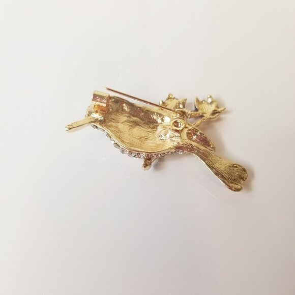 Brooch Hummingbird Rhinestone Pin 🌺 - Picture 5 of 6